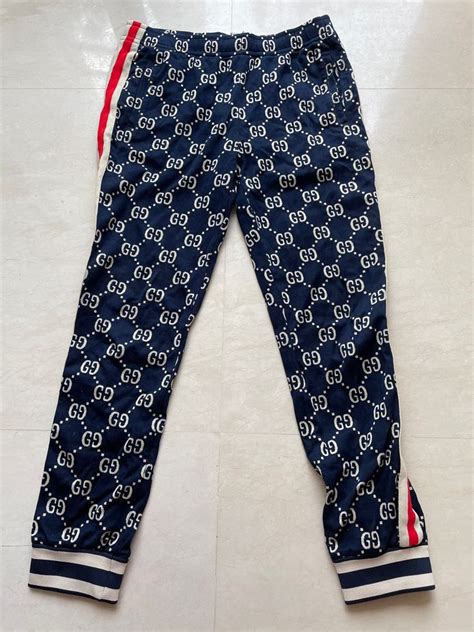 red gucci sweatpants|bootleg gucci sweatpants.